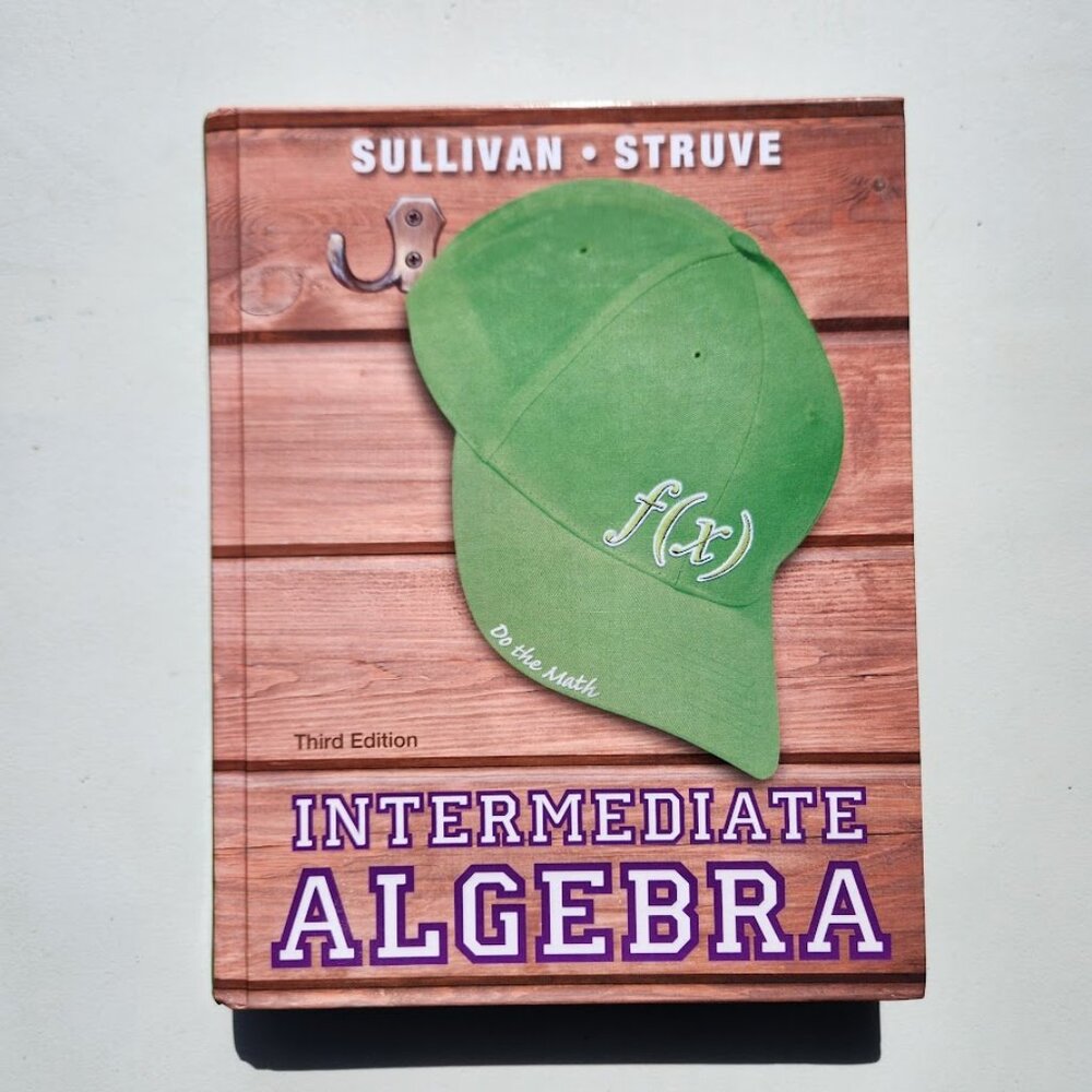 Intermediate Algebra 3rd Edition textbook book Hardcover 0321880129 978032188012